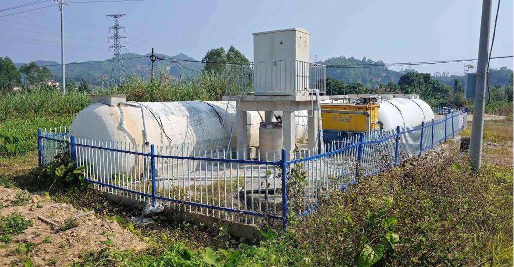 揭阳市某镇片区农村污水处理设施运营